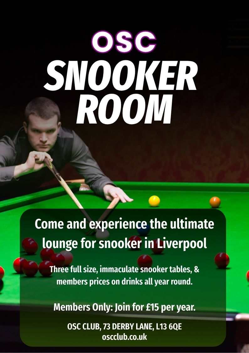 Snooker Room | OSC Club, Liverpool
